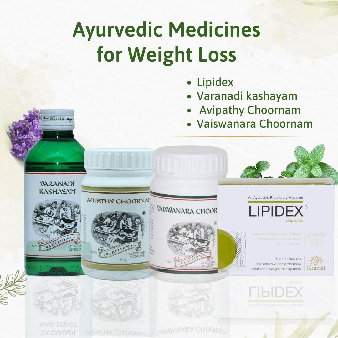 100% Safe & Comprehensive Ayurvedic Solution for Effective Weight Management - Kairali Ayurvedic Products