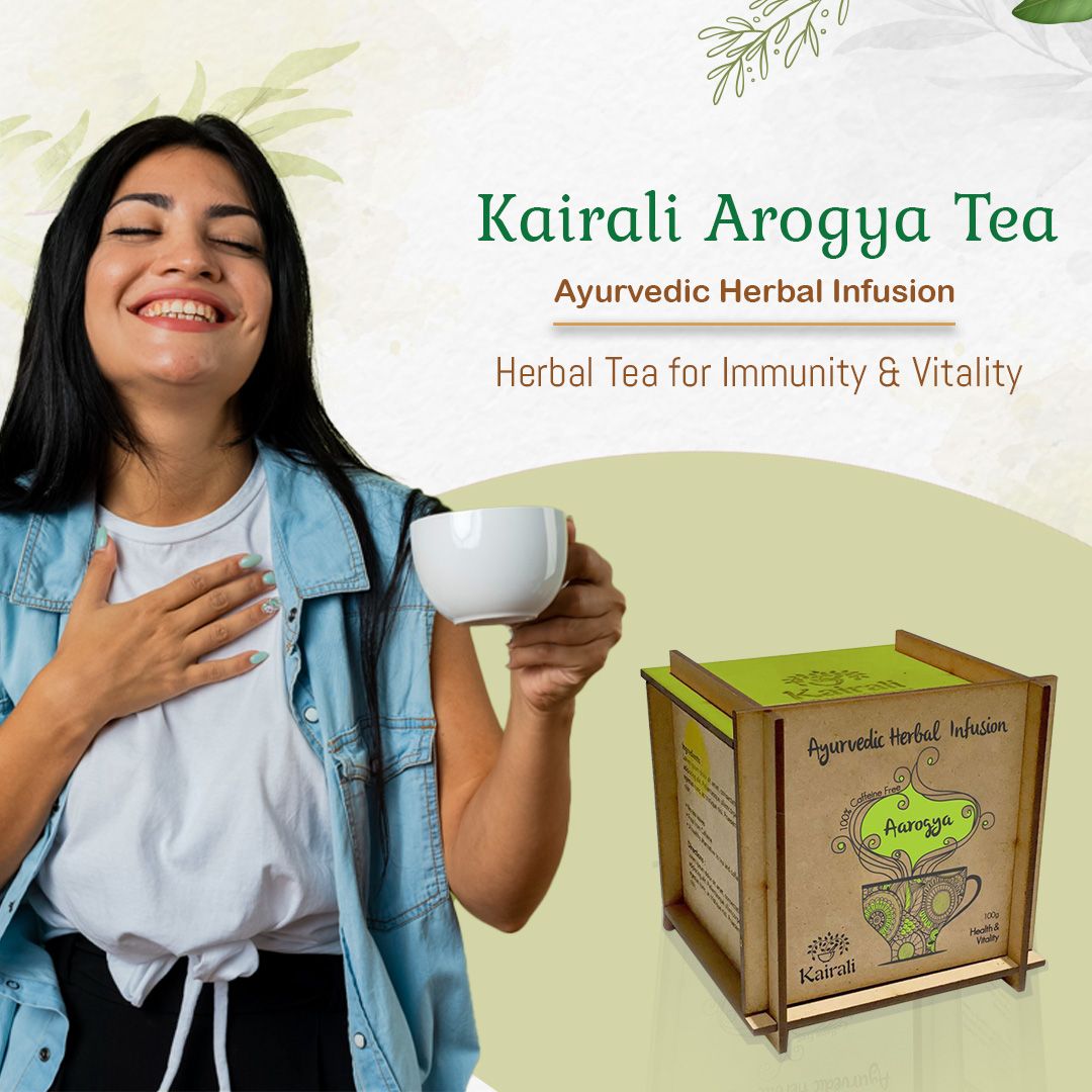 Ayurvedic Herbal Infusion - Herbal Tea for Immunity & Vitality - Kairali Ayurvedic Products