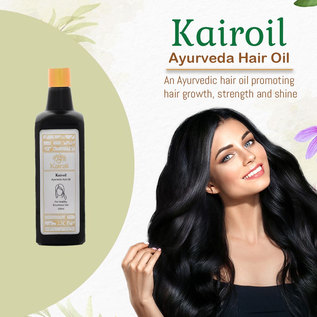 Best Ayurvedic Hair Treatment Oil – Controls Hair Fall & Eliminates Dandruff Naturally - Kairali Ayurvedic Products