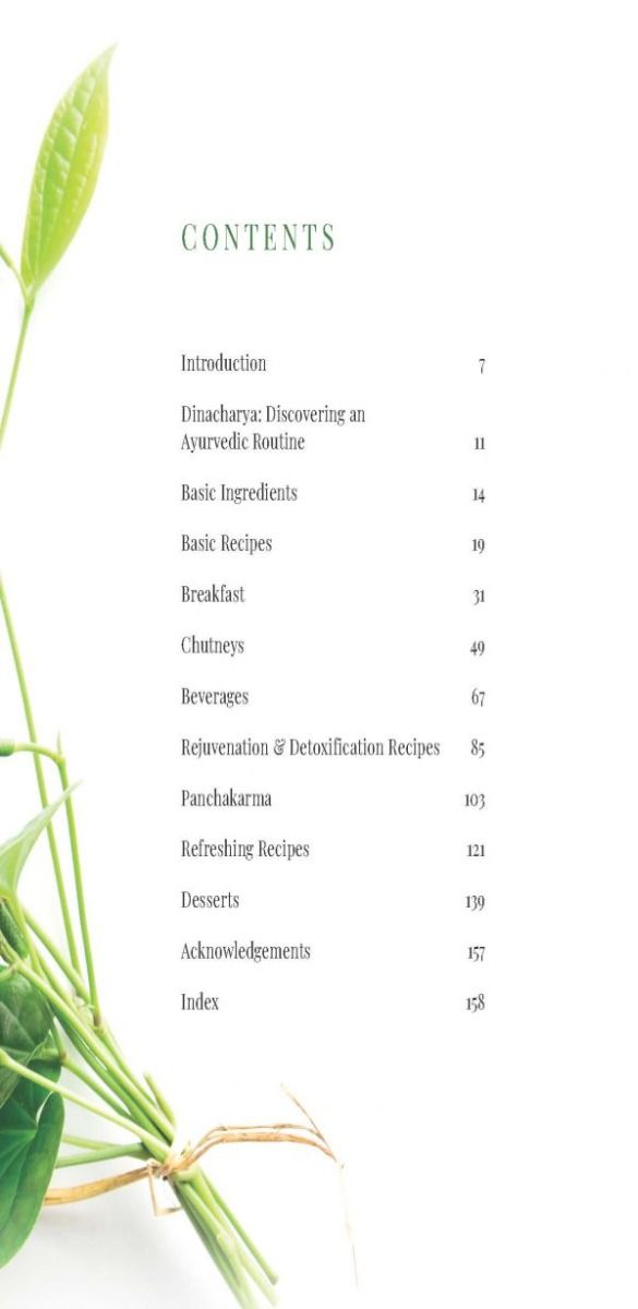 Nourishing Healing Ayurvedic Recipes Book - Written by Mrs. Gita Ramesh - Kairali Ayurvedic Products