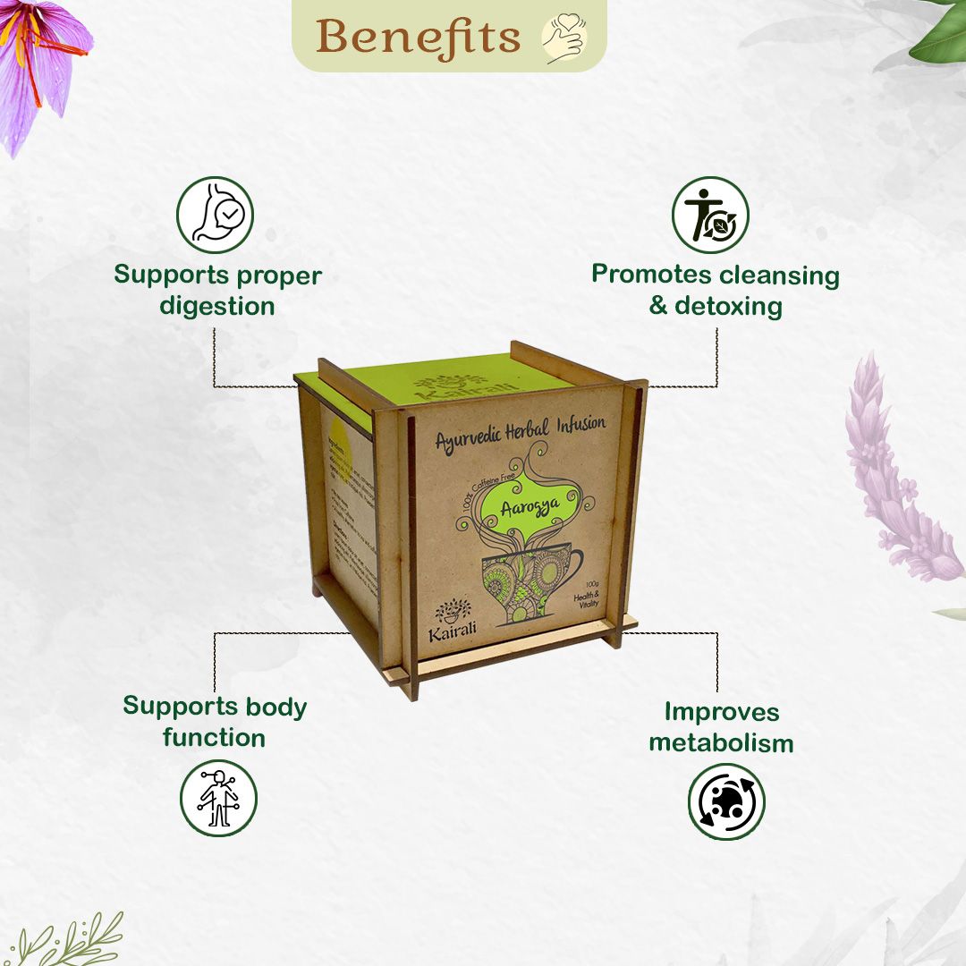 Ayurvedic Herbal Infusion - Herbal Tea for Immunity & Vitality - Kairali Ayurvedic Products