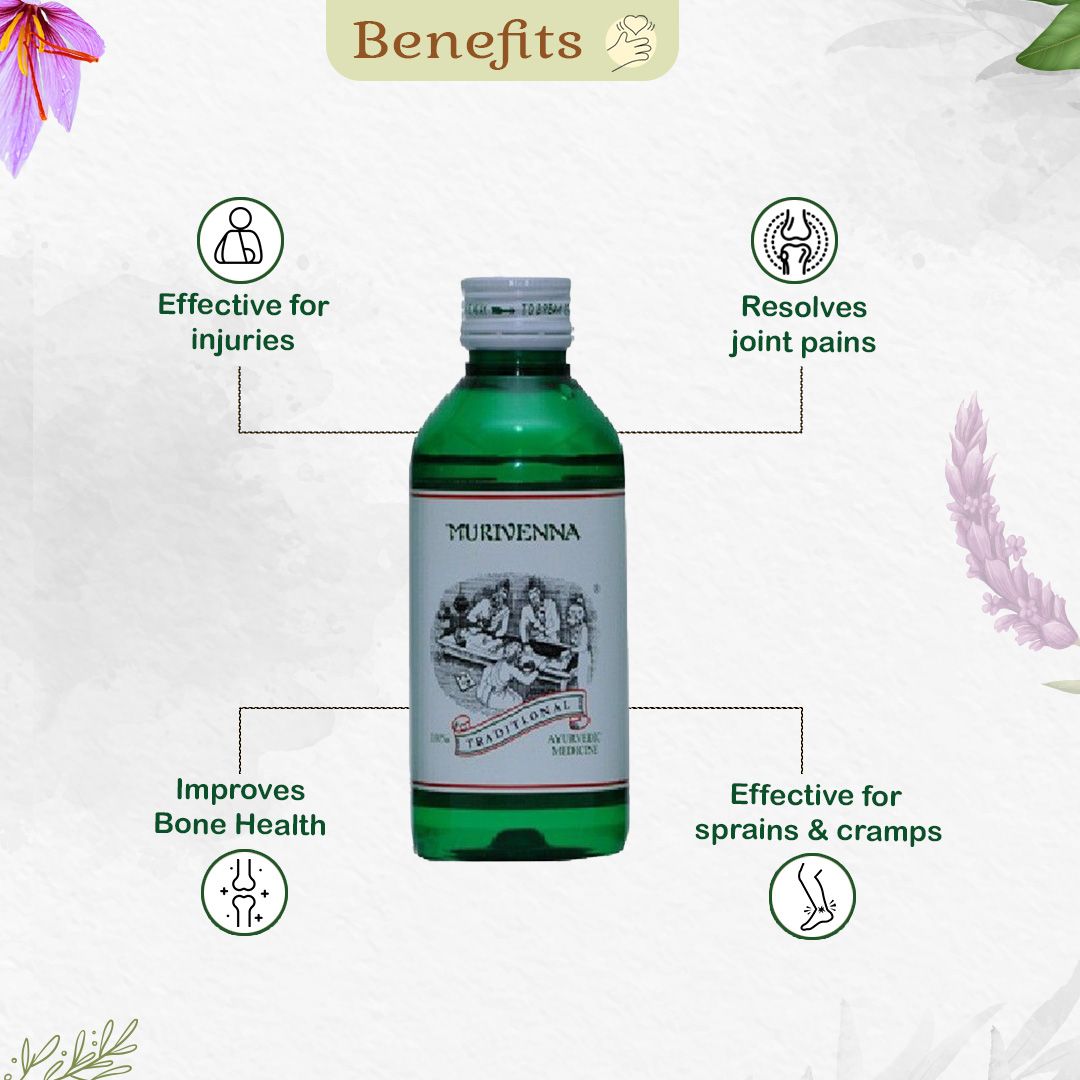 Best Ayurvedic Oil for Acute Injuries, Sprains, Fractures, Arthritis & Musculoskeletal Pain - Kairali Ayurvedic Products