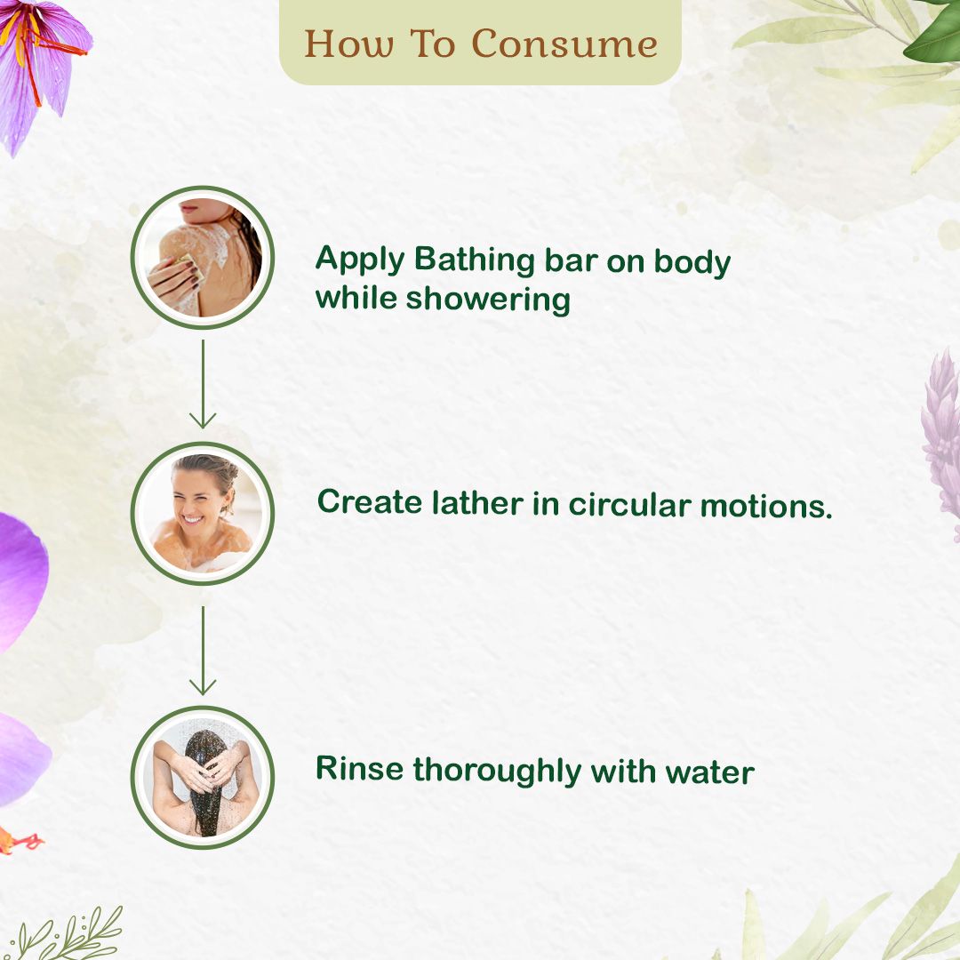 Neem Herbal Soap - Antifungal & Antibacterial Soap for Skin Protection & Skin Problems - Kairali Ayurvedic Products