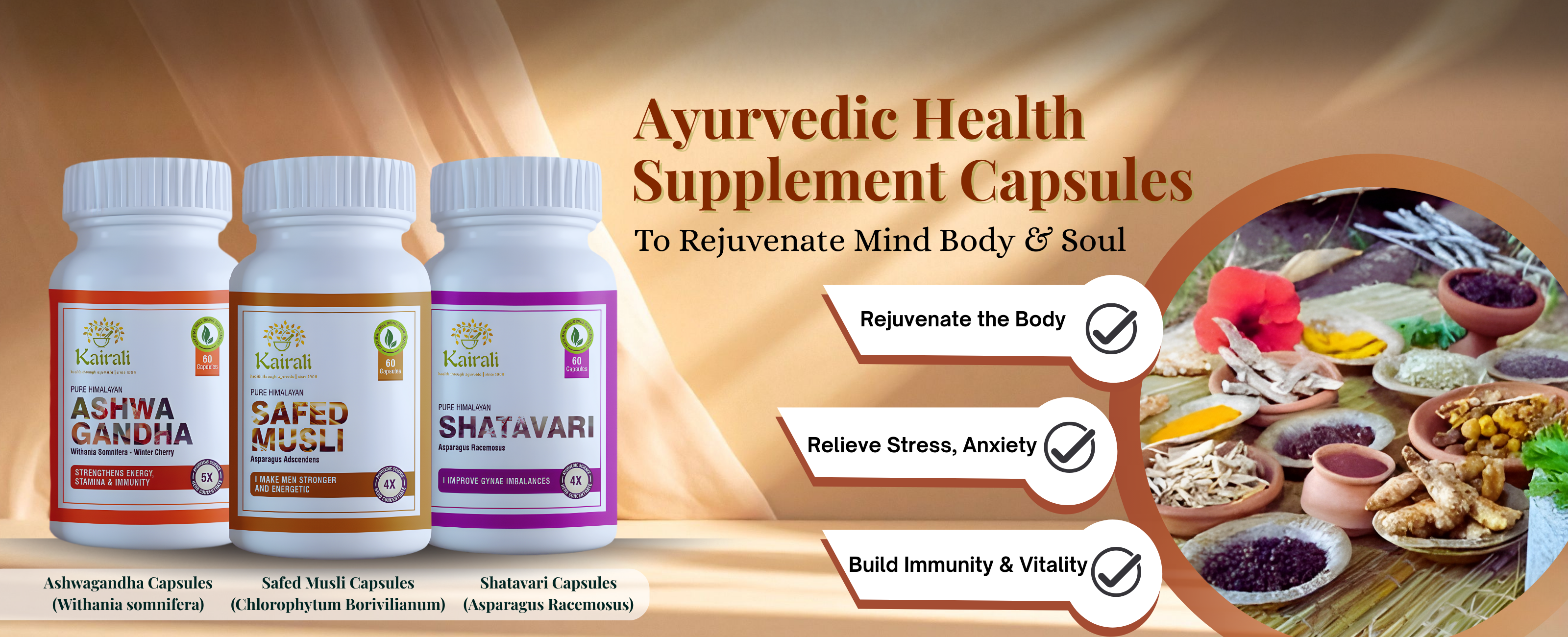Ayurvedic Health Supplement Capsule