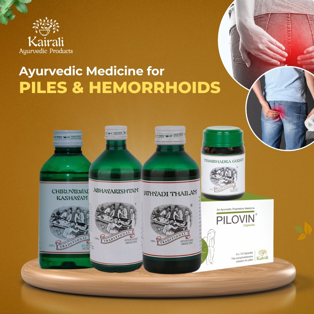 Ayurvedic Medicine for Piles & Hemorrhoids