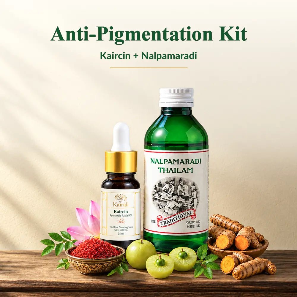 Kaircin & Nalpamaradi Skin Care Kit for Radiant Skin - Kairali Ayurvedic Products Private Limited