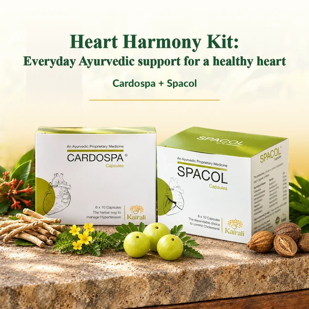 Cardospa & Spacol Ayurvedic Heart Wellness Kit - Kairali Ayurvedic Products Private Limited