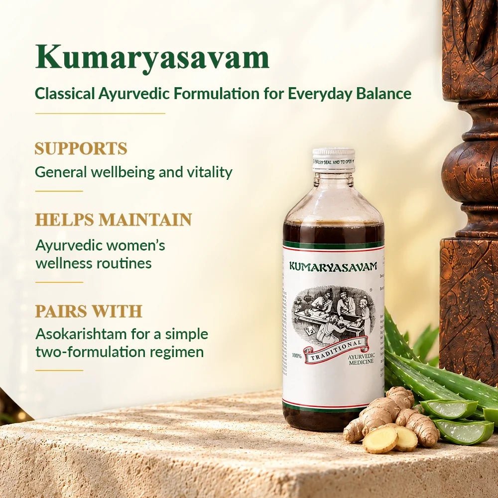 Asokarishtam & Kumaryasavam Women’s Wellness Kit - Kairali Ayurvedic Products Private Limited