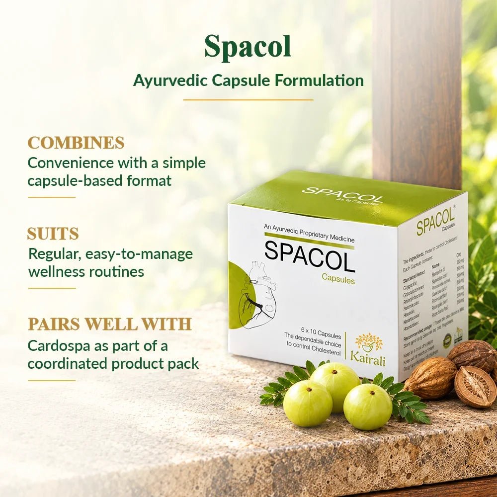 Cardospa & Spacol Ayurvedic Heart Wellness Kit - Kairali Ayurvedic Products Private Limited