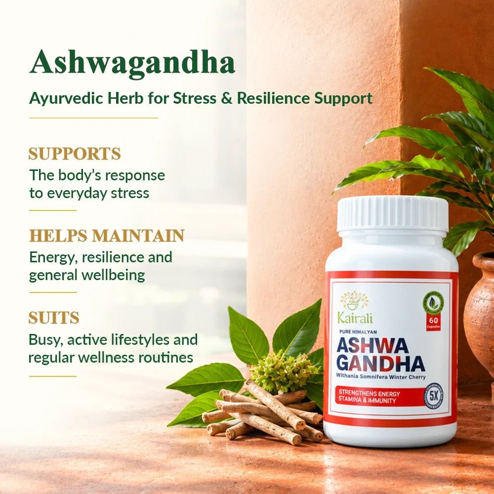 Ashwagandha & Safed Musli Stamina & Vitality Kit - Kairali Ayurvedic Products Private Limited