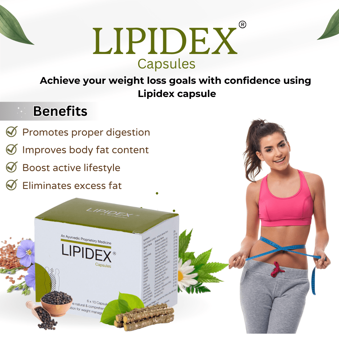 Safe & Effective Ayurvedic Weight Loss Capsules - Naturally Supports Fat Reduction - Kairali Ayurvedic Products