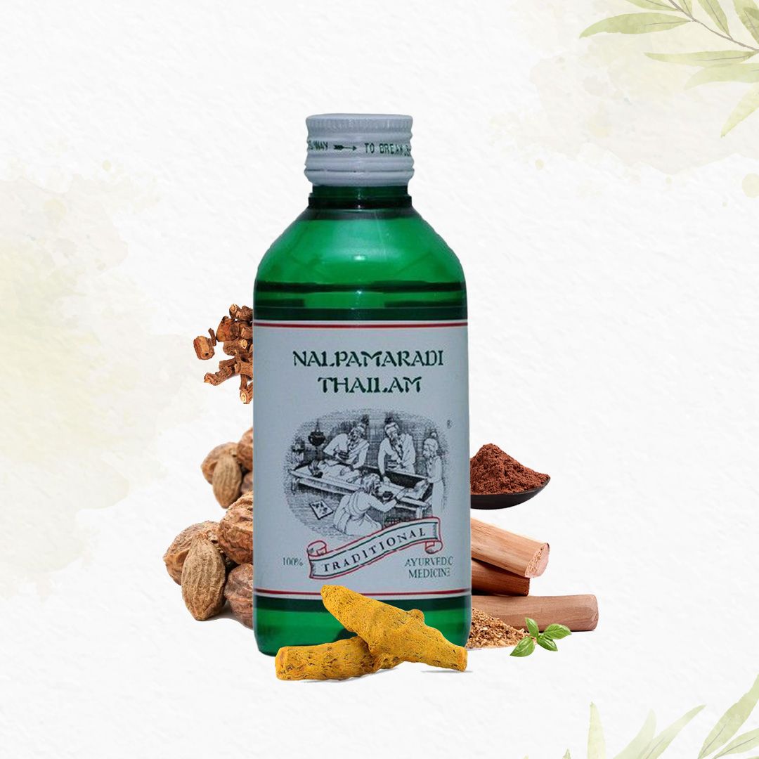 Best Ayurvedic Oil for Skin Brightening & Pigmentation - Reduces Dark Spots, Blemishes & Treats Skin Diseases - Kairali Ayurvedic Products