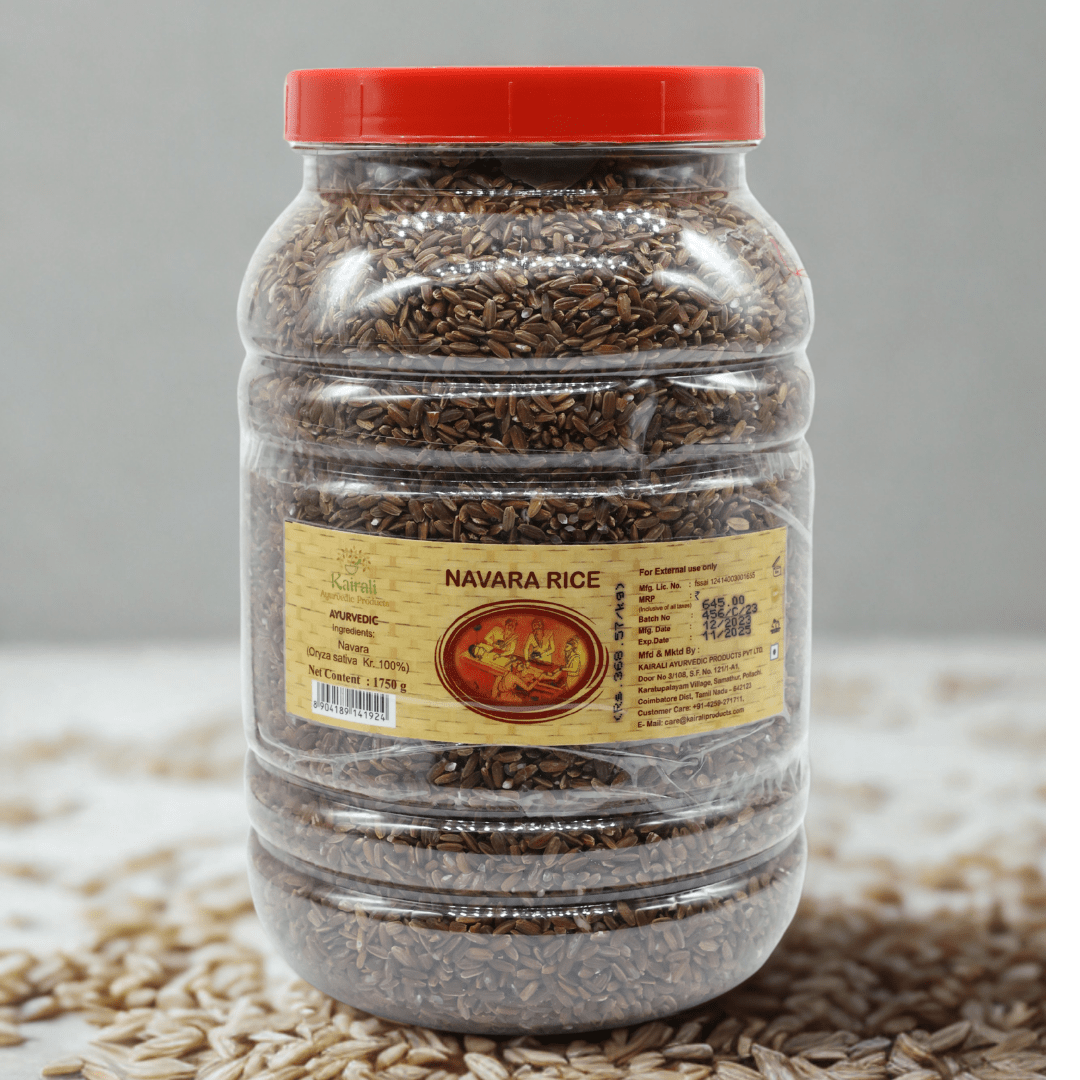 Navara Medicinal Red Rice with Therapeutic Benefits for Overall Health & Well - Being - Kairali Ayurvedic Products