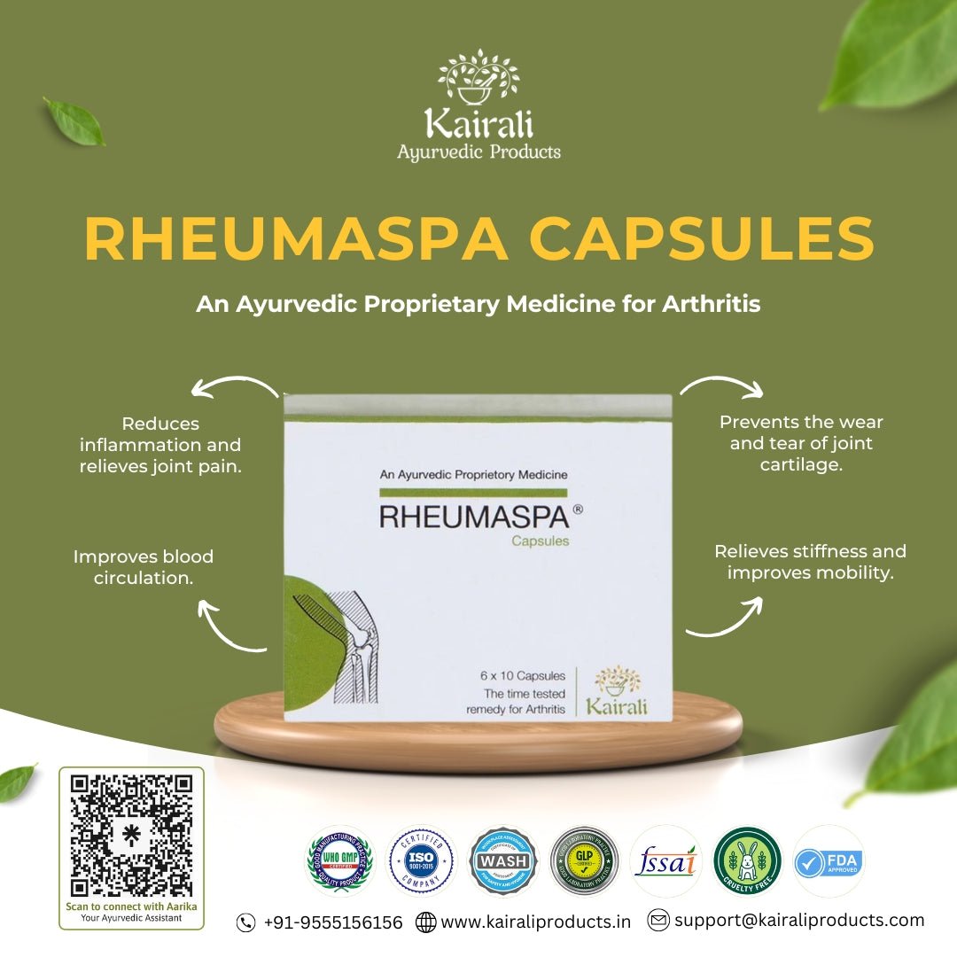 Effective Ayurvedic Medicine for Arthritis – Relieves Joint Pain, Stiffness & Inflammation Naturally - Kairali Ayurvedic Products