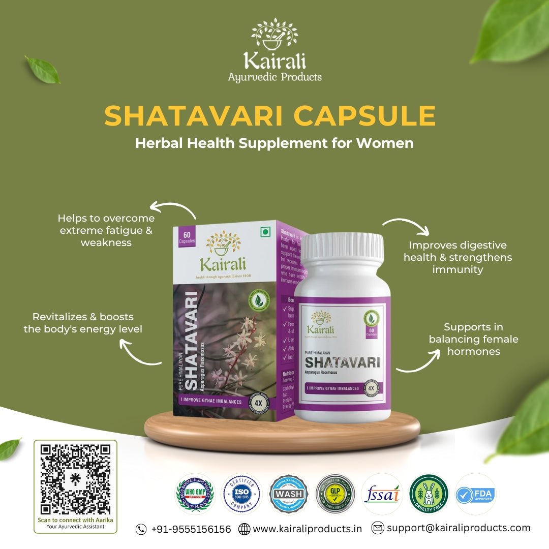 Herbal Health Supplement for Women – Supports Hormonal Balance & Reproductive Health - Kairali Ayurvedic Products