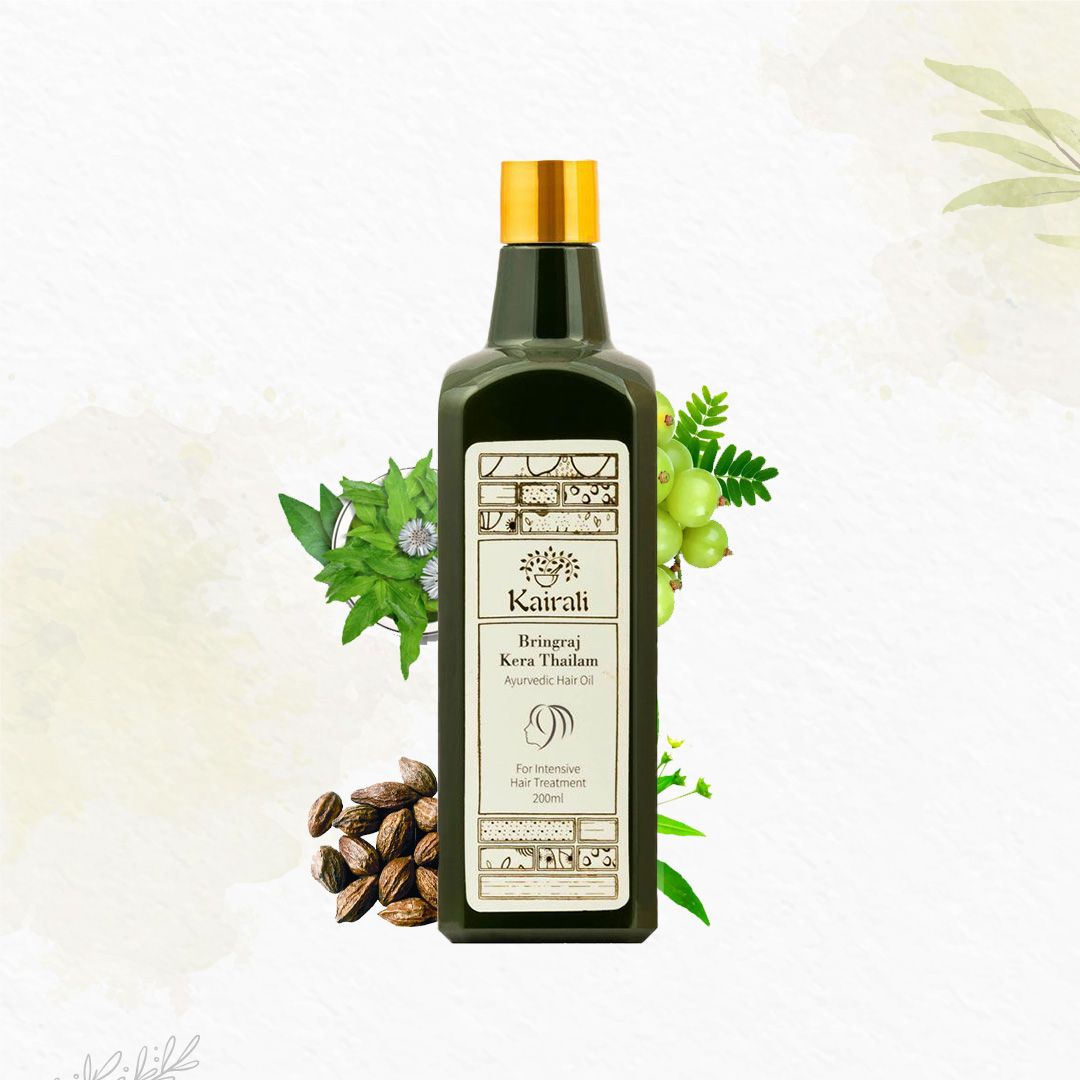 Best Ayurvedic Hair Oil for Hair Growth & Hair Fall Prevention - Kairali Ayurvedic Products