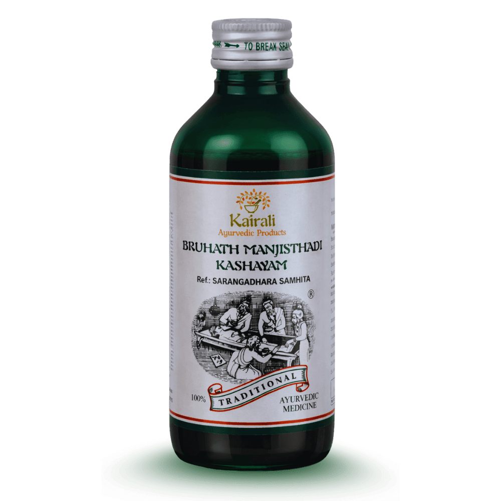 Brihat Manjishthadi Kashayam – Classical Decoction for Skin & Blood Wellness - Kairali Ayurvedic Products Private Limited