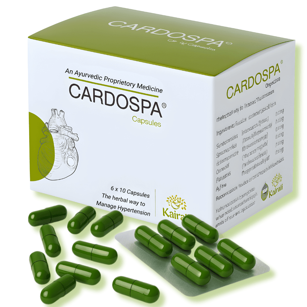Cardospa Capsules – Ayurvedic Support for Healthy Circulation - Kairali Ayurvedic Products Private Limited
