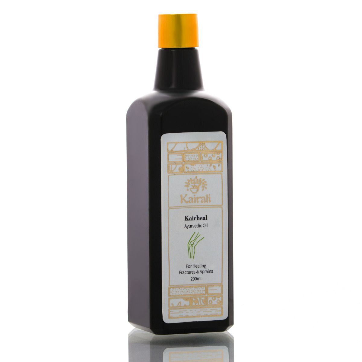 Ayurvedic Healing Oil for Bone Fractures, Acute Injuries, Sprains & Pain Relief - Kairali Ayurvedic Products