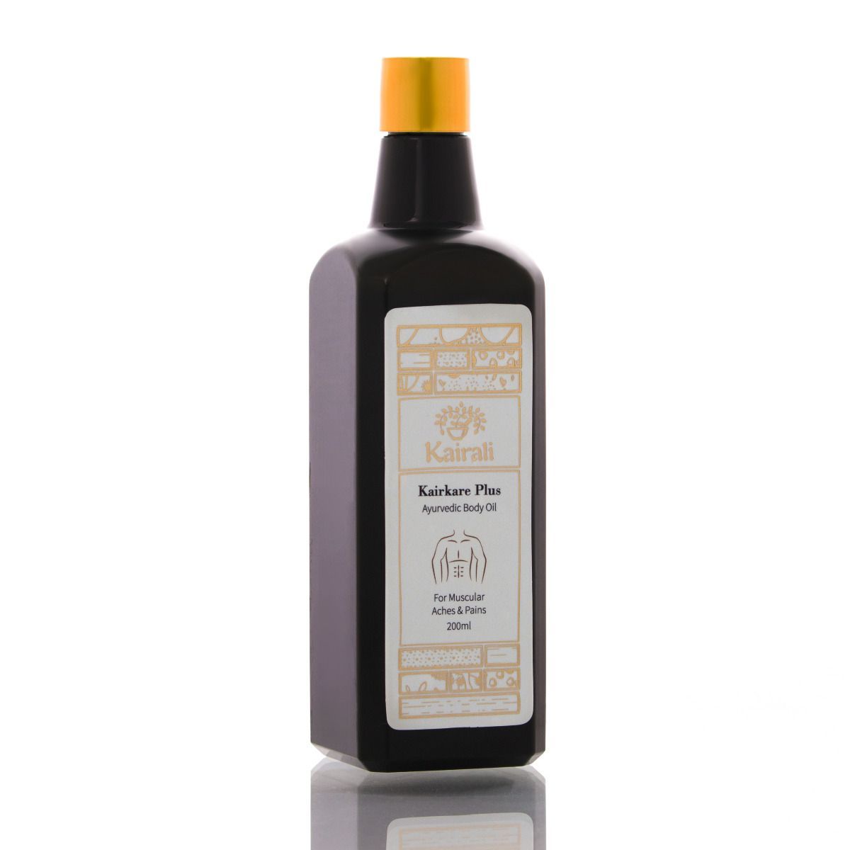 Ayurvedic Body Pain Relief Oil - Soothes Knee, Joint, Back Pain, Muscular Pains Naturally - Kairali Ayurvedic Products