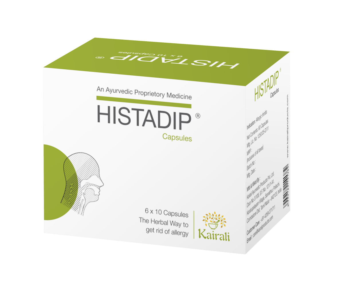 Histadip Capsules – Ayurvedic Medicine for Allergies - Kairali Ayurvedic Products Private Limited