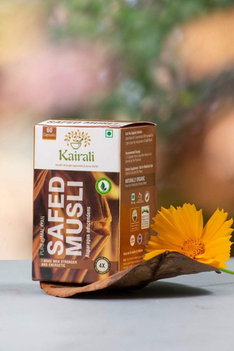 Safed Musli — Ayurvedic Herbal Capsules, 60 capsules, view 3