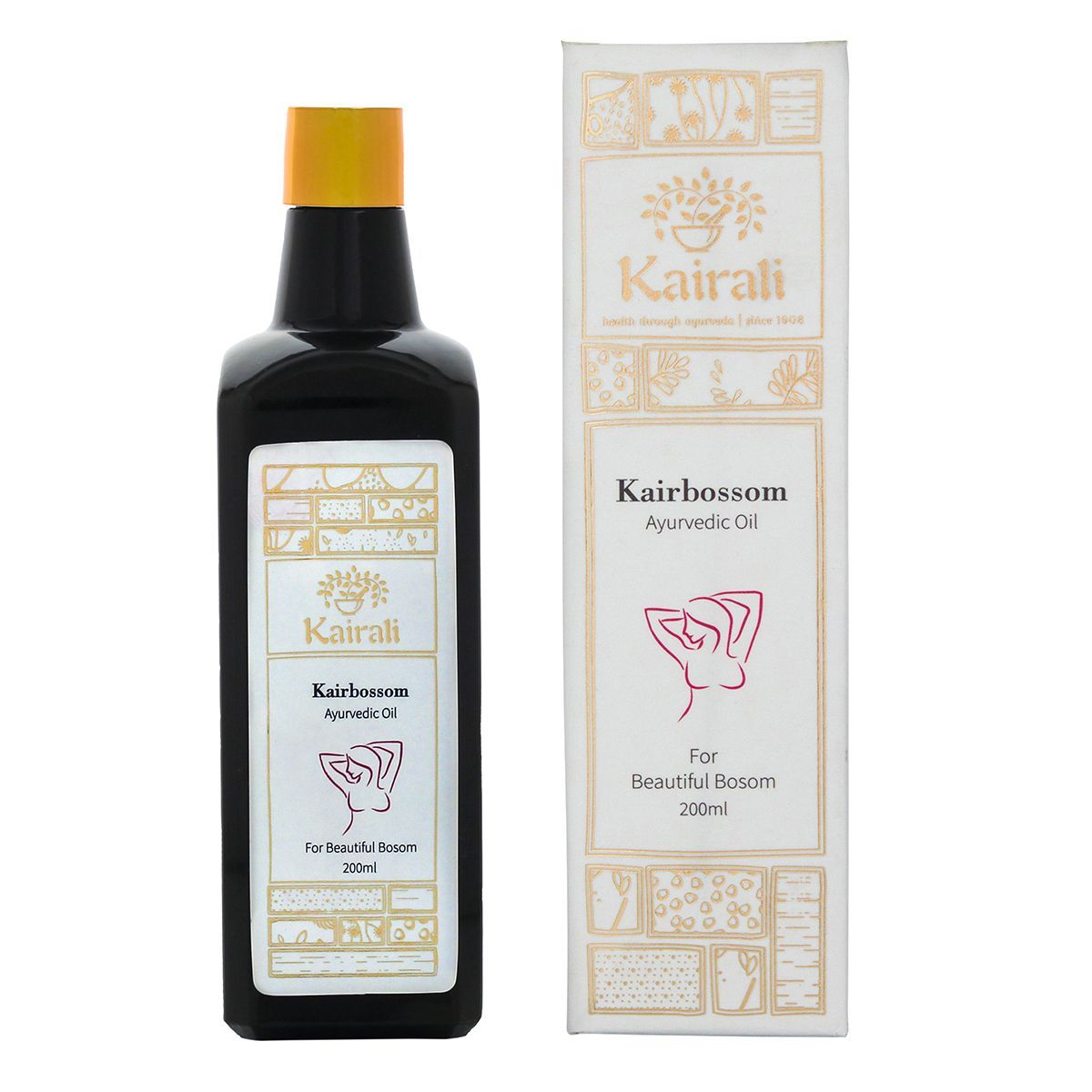 Ayurvedic Breast Massage Oil for Toning, Firming and Nourishing the Breast with Naturally - Kairali Ayurvedic Products