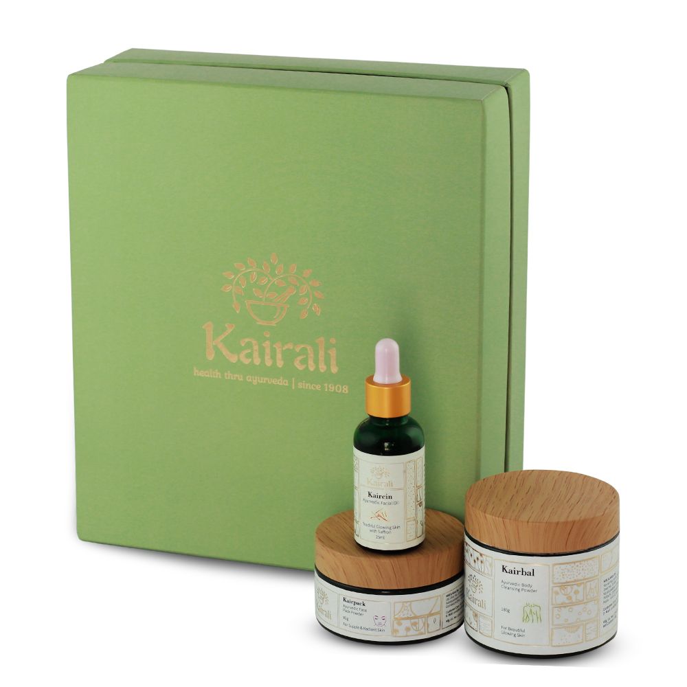 Best Beauty Gift Set - Ayurvedic Solution for Youthful Glowing Skin - Kairali Ayurvedic Products