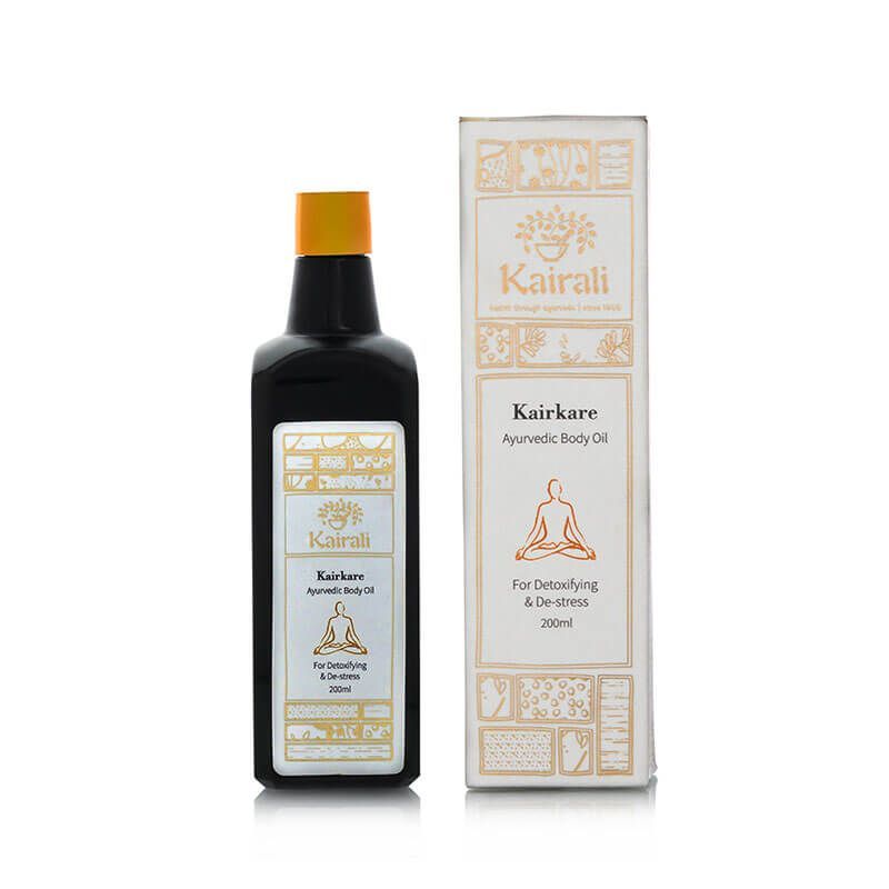 Ayurvedic Herbal Body Massage Oil for Deep Detox & Ultimate Relaxation - Kairali Ayurvedic Products