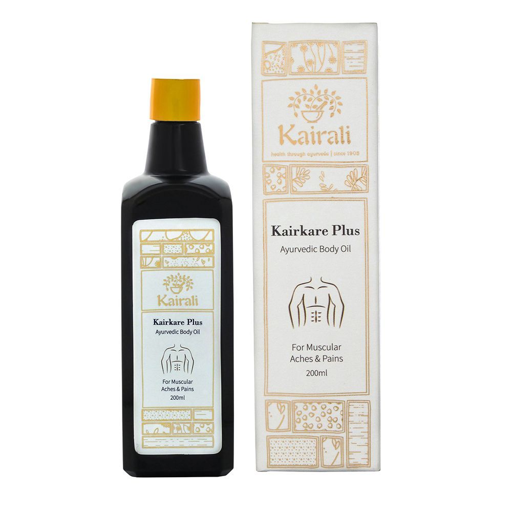 Ayurvedic Body Pain Relief Oil - Soothes Knee, Joint, Back Pain, Muscular Pains Naturally - Kairali Ayurvedic Products