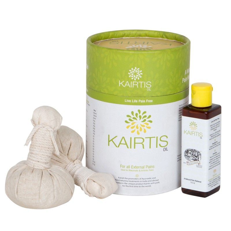 Kairtis Ayurvedic massage oil with massage potli - product image 1
