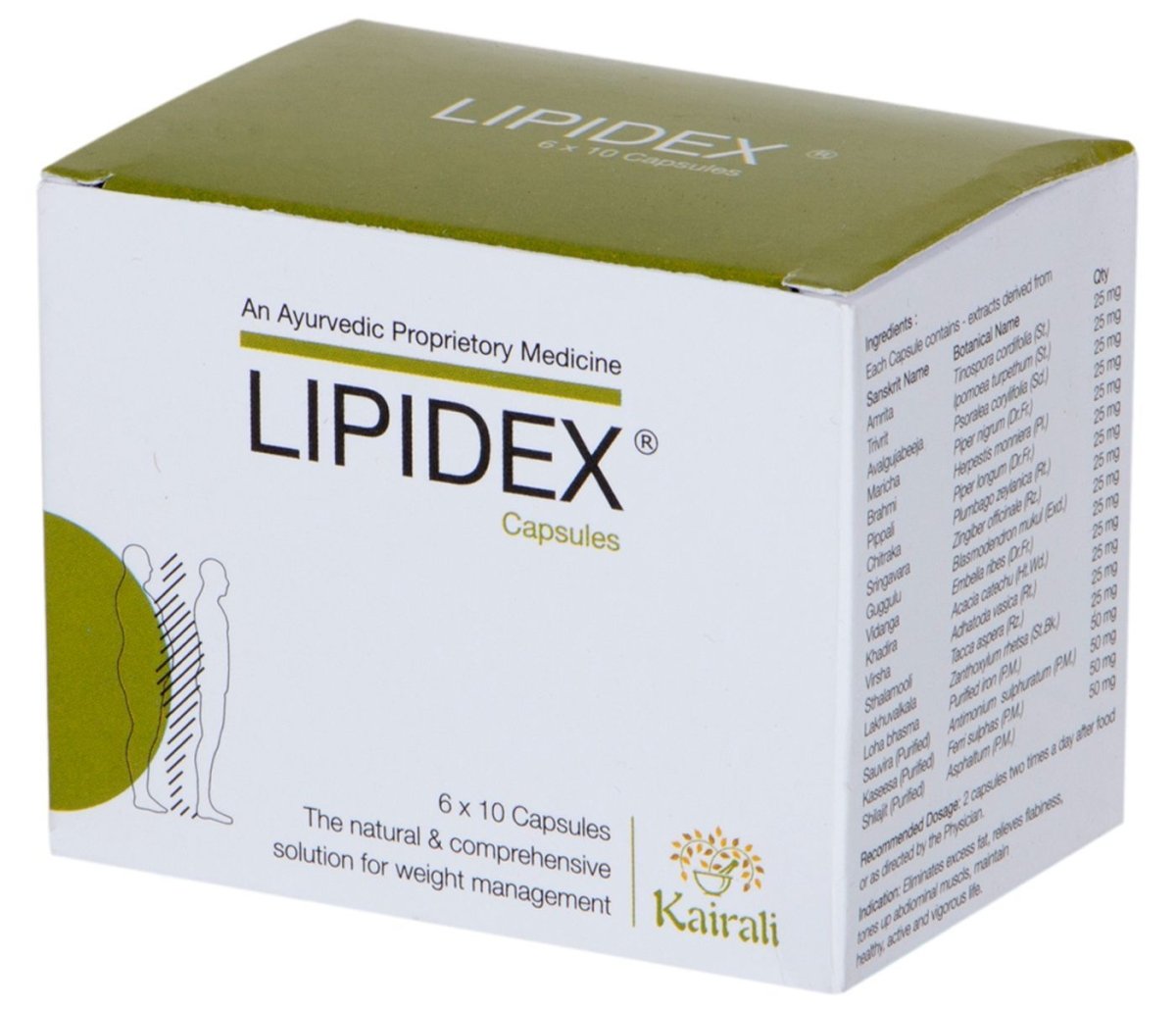 Safe & Effective Ayurvedic Weight Loss Capsules - Naturally Supports Fat Reduction - Kairali Ayurvedic Products
