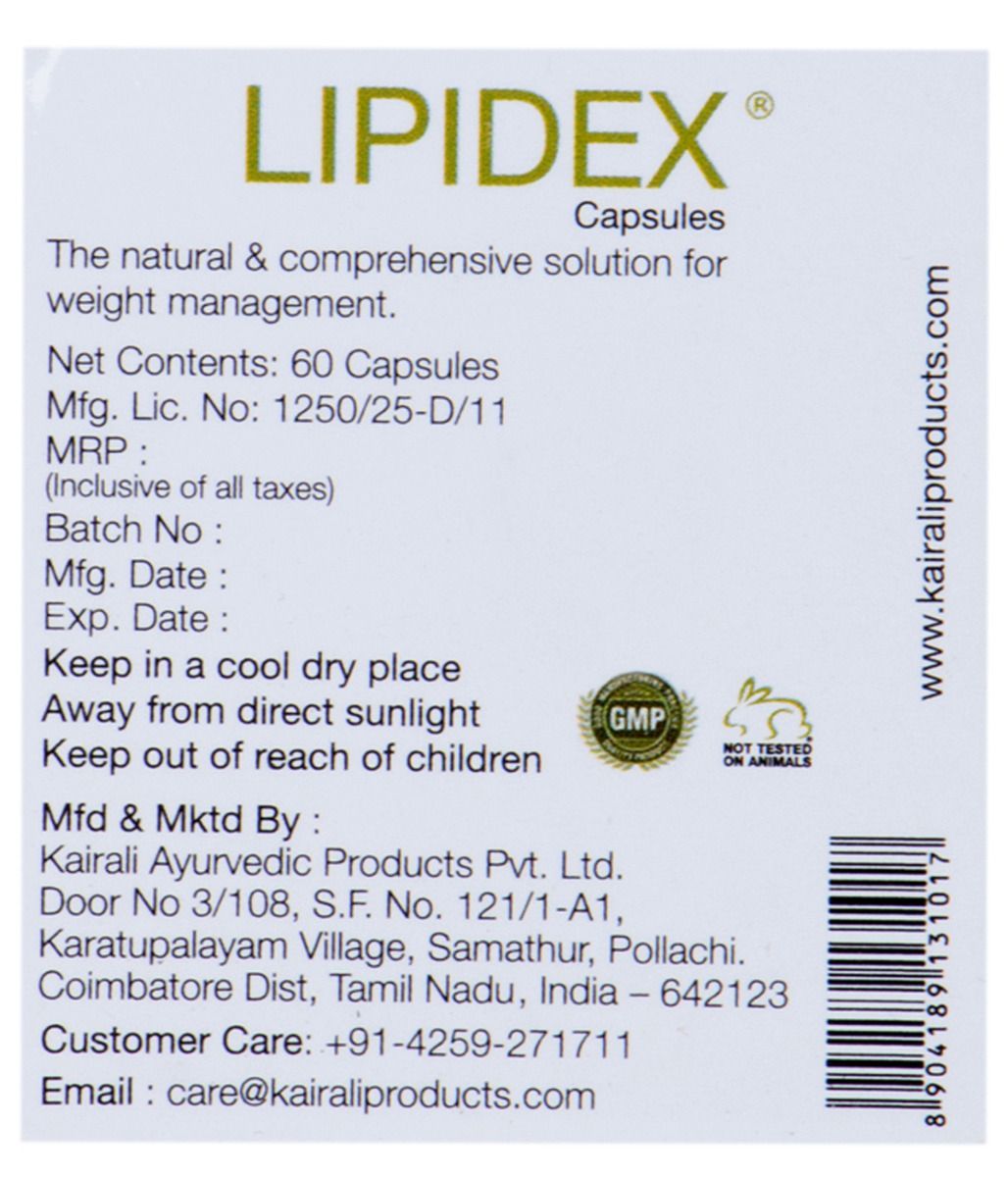Safe & Effective Ayurvedic Weight Loss Capsules - Naturally Supports Fat Reduction - Kairali Ayurvedic Products