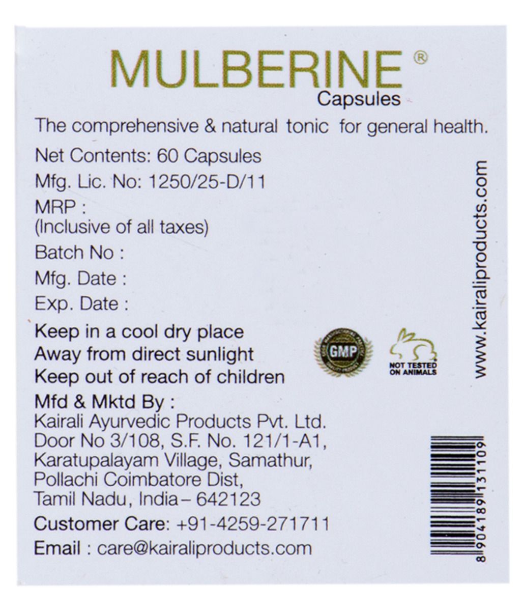 Ayurvedic Multivitamin Health Supplement Capsule - Boosts Immunity & Overall Well - Being - Kairali Ayurvedic Products