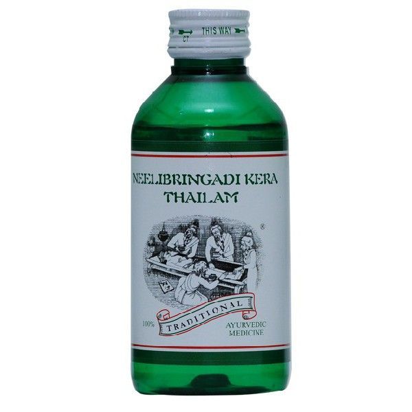 Ayurvedic Hair Oil for Hair Growth, Hair Fall Control, Premature Graying & Damaged Hair Repair - Kairali Ayurvedic Products