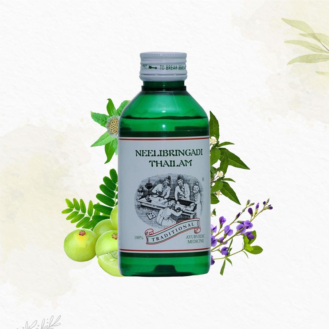 Best Ayurvedic Hair Oil for Hair Growth, Hair Fall Control, Premature Greying, Dry & Damaged Hair - Kairali Ayurvedic Products
