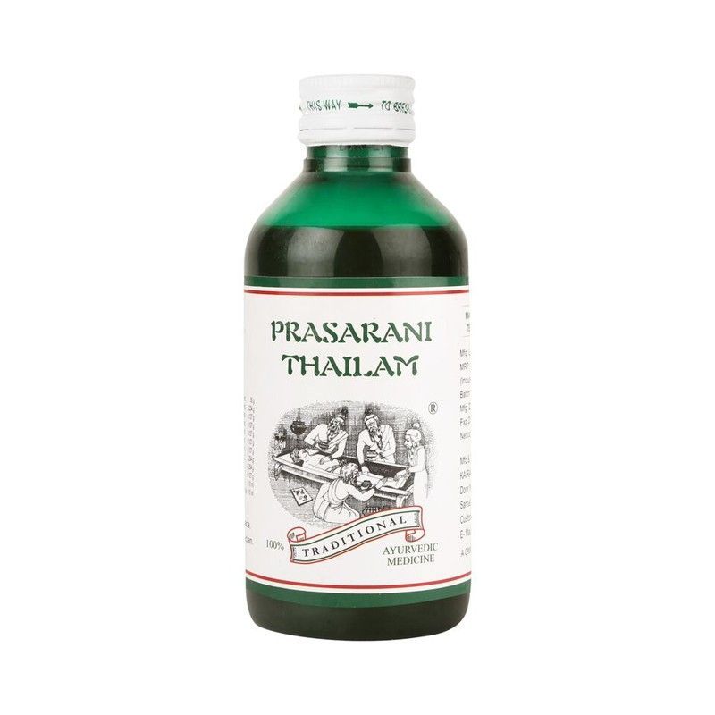 Ayurvedic Oil for Joint Pain, Arthritis, Sciatica, Muscular Stiffness & Neuromuscular Disorders - Kairali Ayurvedic Products