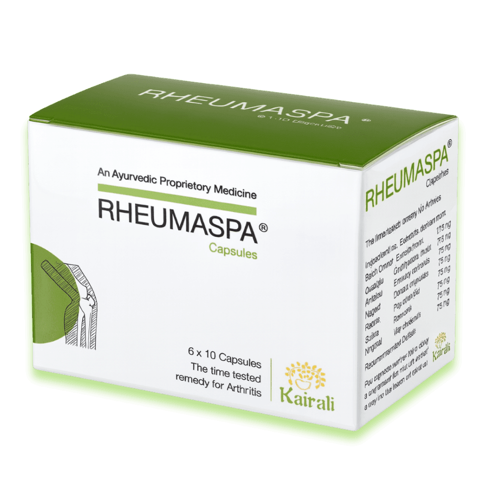 Rheumaspa Capsules – Ayurvedic Support for Joint Comfort & Mobility - Kairali Ayurvedic Products Private Limited