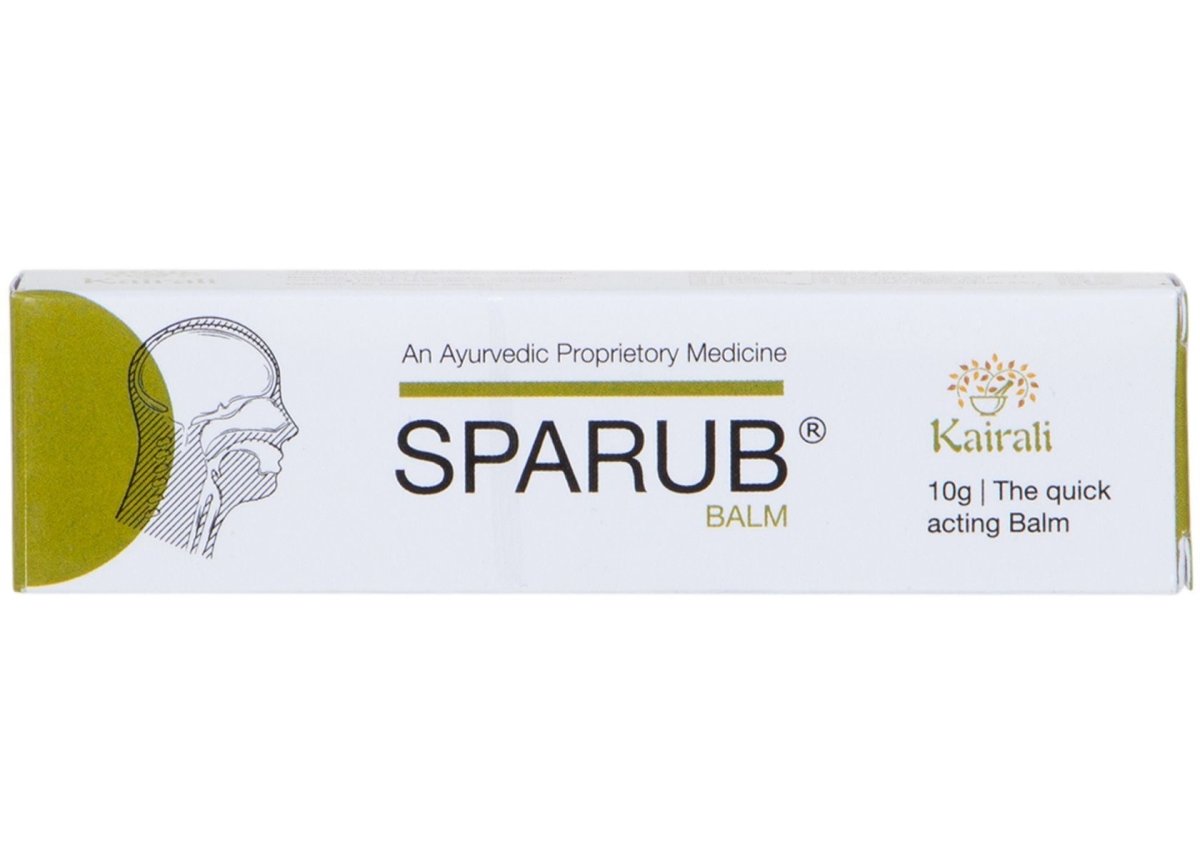 Ayurvedic Pain Relief Balm - Fast - Acting Ointment for Cold, Headache, Joint & Body Pain - Kairali Ayurvedic Products