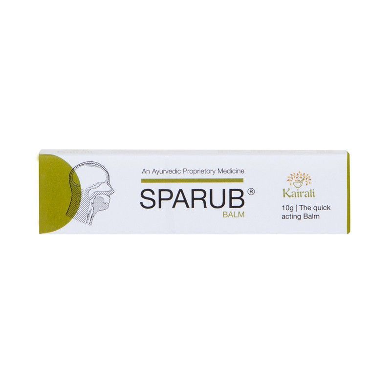 Ayurvedic Pain Relief Balm - Fast - Acting Ointment for Cold, Headache, Joint & Body Pain - Kairali Ayurvedic Products