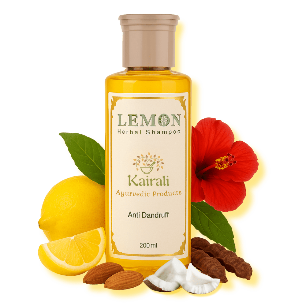 Lemon Shampoo — Ayurvedic Herbal Preparation, 200 ml, view 4