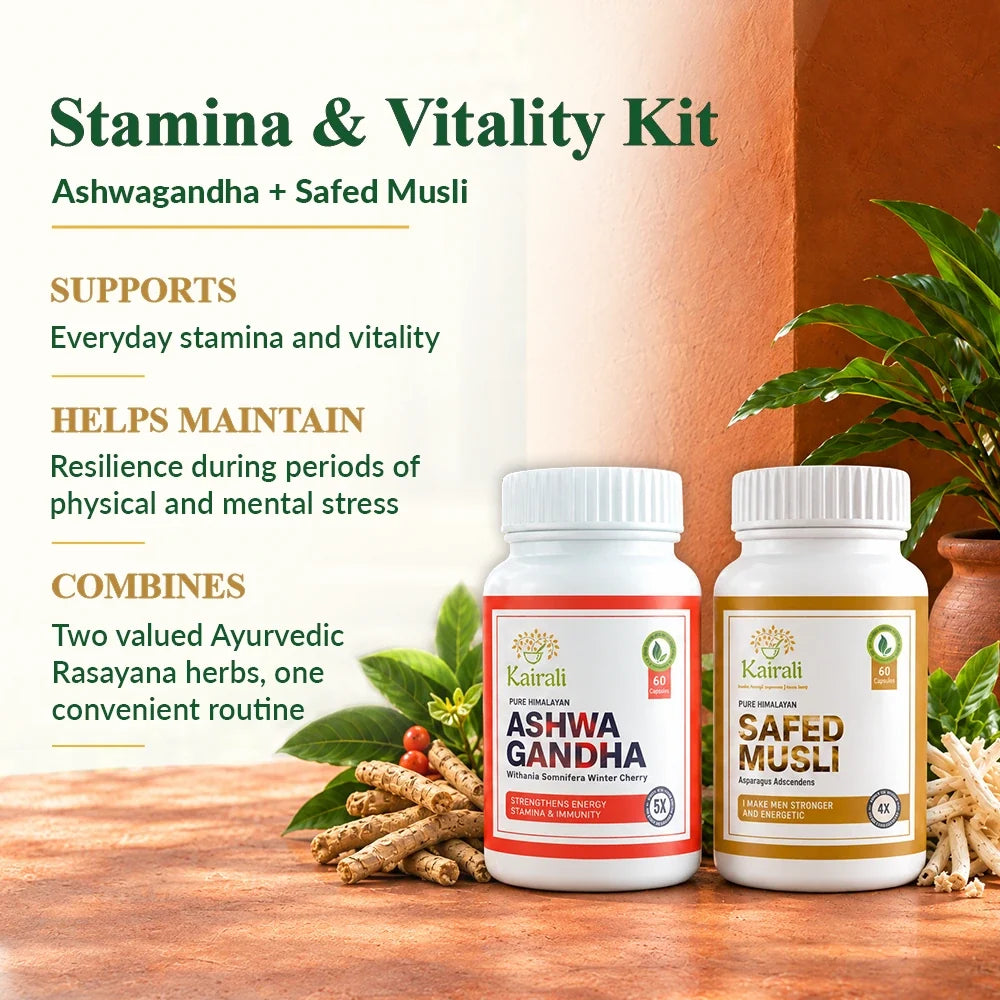 Ashwagandha and Safed Musli Ayurvedic capsules second product image