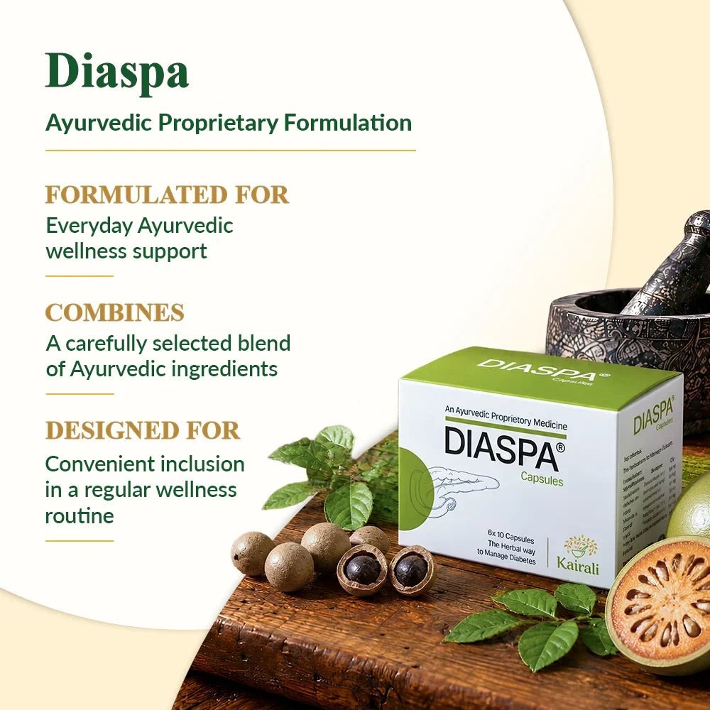 Diaspa & Nishakathakadi Kashayam Ayurvedic Wellness Kit - Kairali Ayurvedic Products Private Limited
