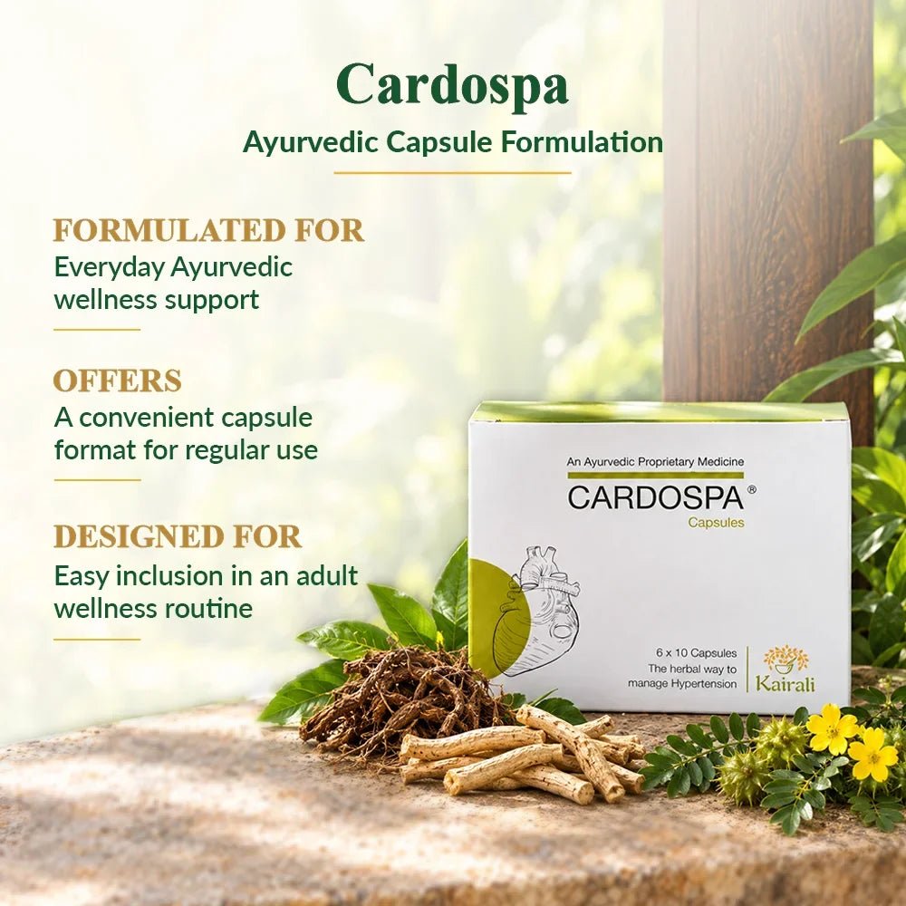 Cardospa & Spacol Ayurvedic Heart Wellness Kit - Kairali Ayurvedic Products Private Limited