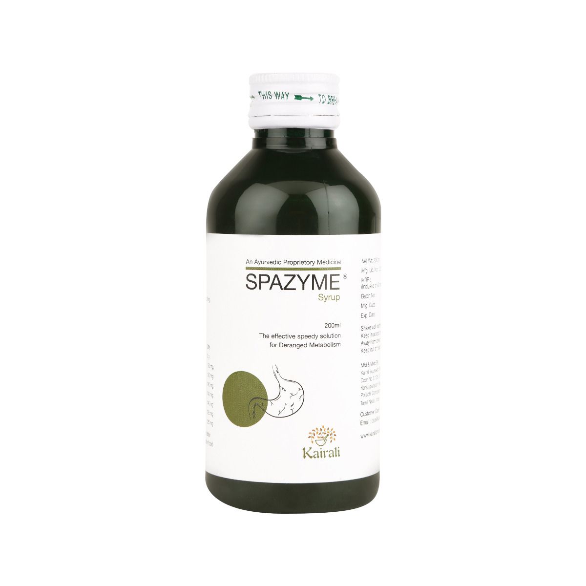 Spazyme — Ayurvedic Herbal Syrup, 200 ml, view 8