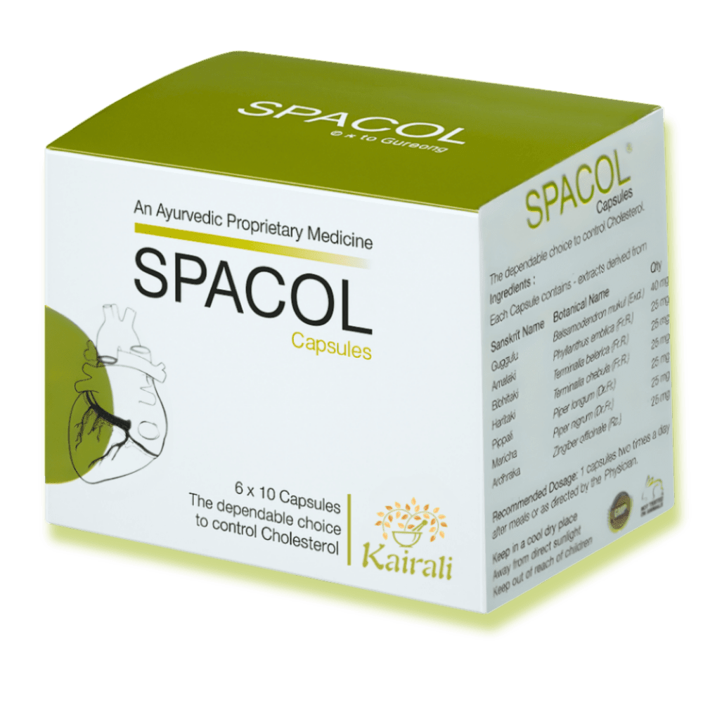 Spacol Capsules — Ayurvedic Herbal Formulation, 60 capsules
