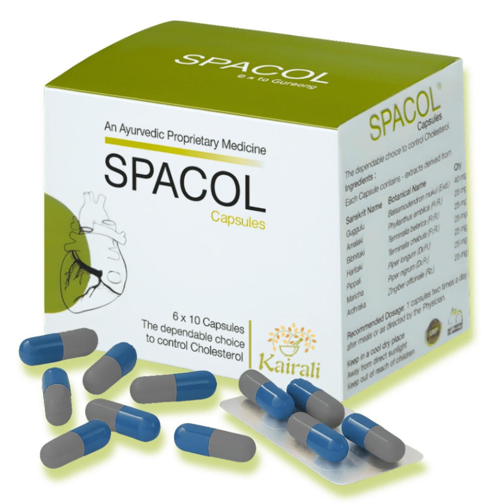 Spacol Capsules — Ayurvedic Herbal Formulation, 60 capsules