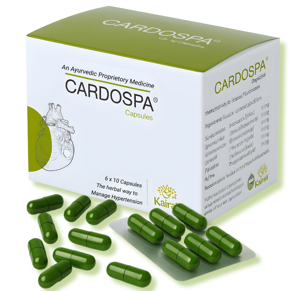 Cardospa Capsules – Ayurvedic Support for Healthy Circulation - Kairali Ayurvedic Products Private Limited