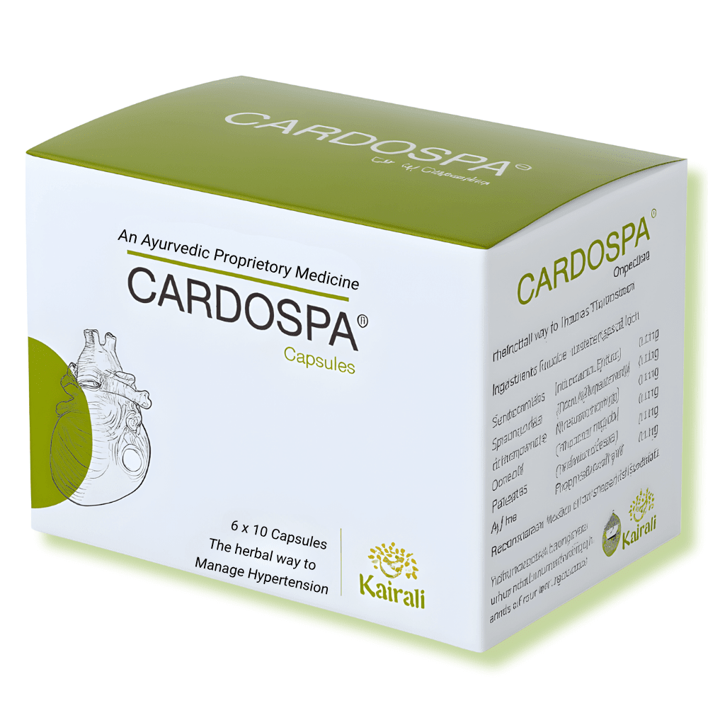 Cardospa Capsules – Ayurvedic Support for Healthy Circulation - Kairali Ayurvedic Products Private Limited