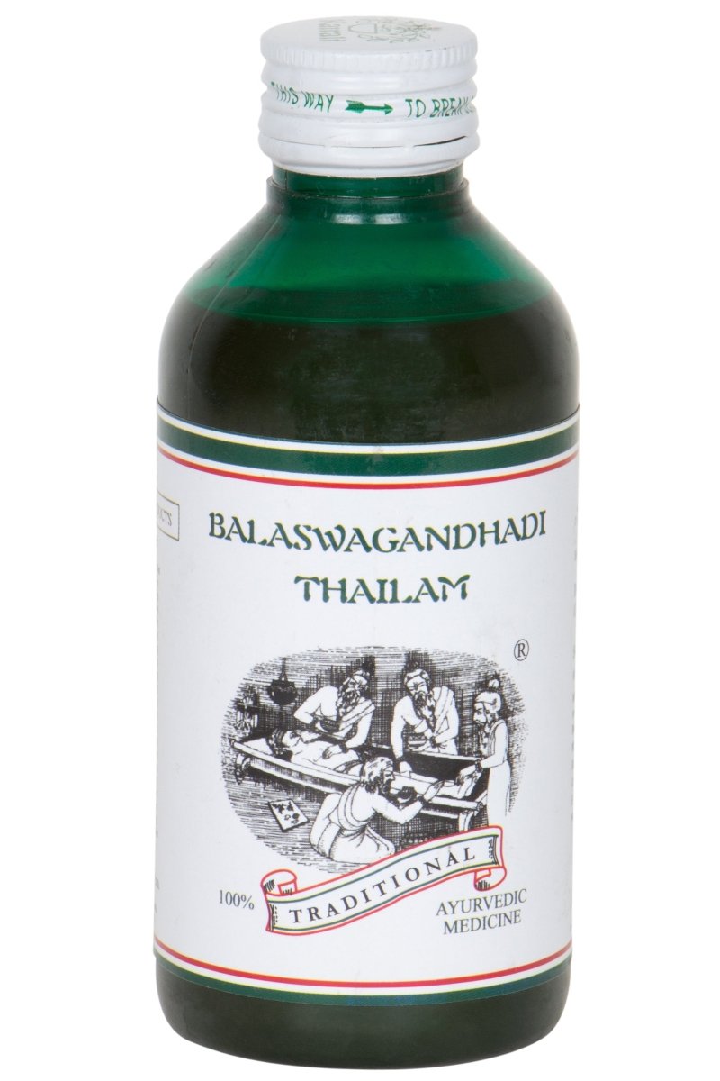Balaswagandhadi Thailam – Ayurvedic Oil for Muscular Strength & Joint Comfort - Kairali Ayurvedic Products Private Limited